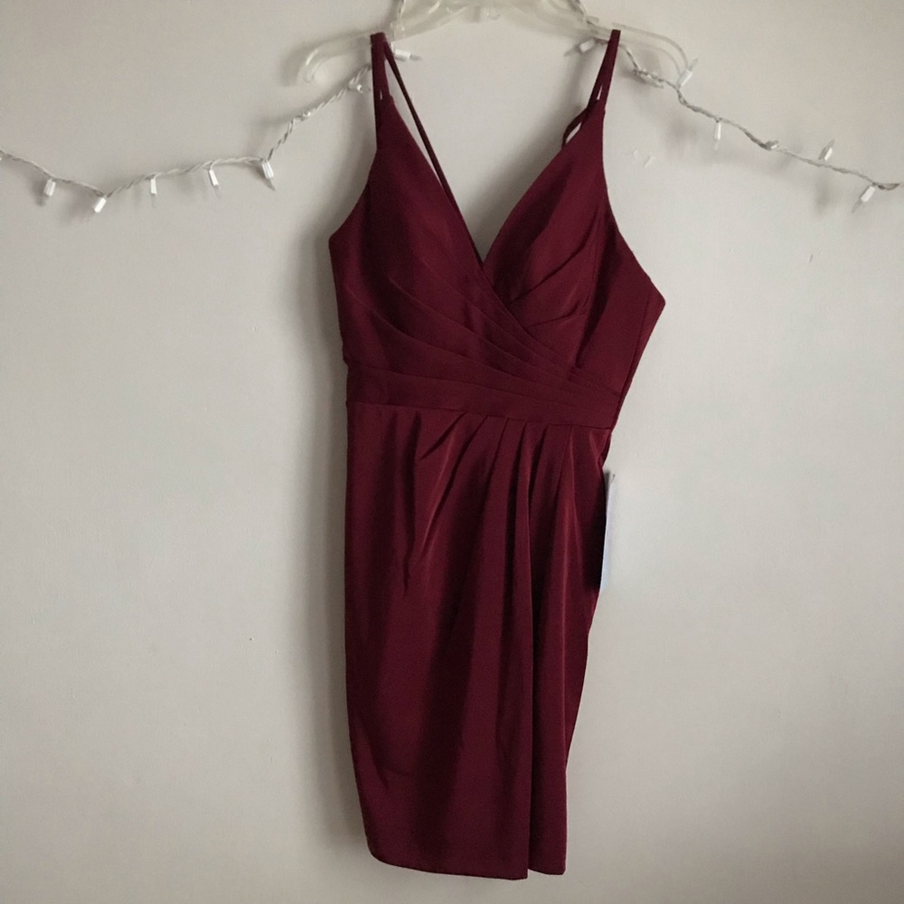 NWT Homecoming Burgundy Dress